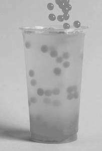 Strawberry boba