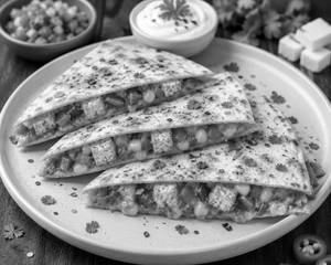 Mexican Paneer Quesadilla