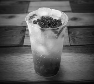 Blueberry boba
