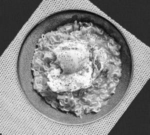 Double Egg Bhurji Masala Maggi[2Egg+Maggi
