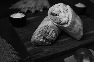 Cheesy Fried Chicken Shawarma