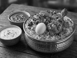 Roasted Chicken Biryani