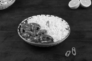 Tawa Kebab With Rice