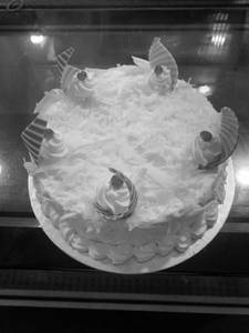 White Forest Cake