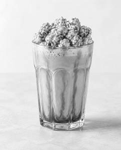 Salted Caramel Popcorn Frappe