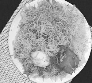 Egg biryani