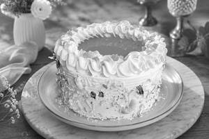 Mawa Rose Falooda Cake [500 Grams]