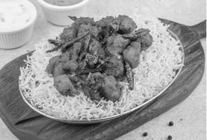 Zafrani Chicken 65 Biryani