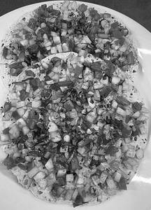 Roasted Masala Papad