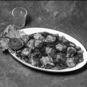 Chicken With Pepper Sauce Gravy