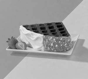 Strawberry Cheesecake Waffle [Choco Base]
