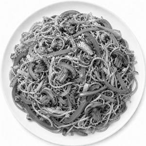Mushroom Noodles