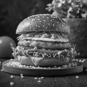 Chicken Surprise Burger