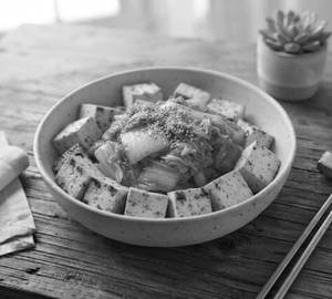 Kimchi Tofu Salad