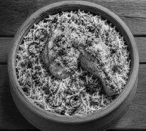 Clay Pot Biryani With Afghani Chicken