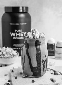 Flavoured Whey Protein Milkshake