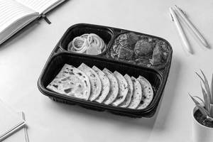 Mutton Kefta & Laccha Paratha Lunchbox