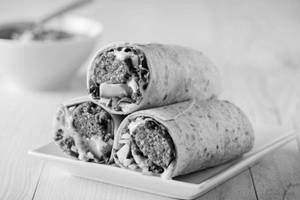 Falafel Spinach Wrap