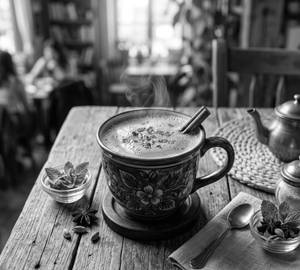Hot Mint Masala Tea [300 Ml]