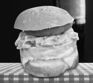 Maha Double Patty Burger