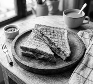 Cheese Chutney Toast Sandwich
