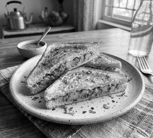 Aloo Masala Toast Sandwich