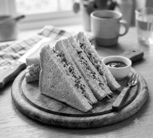 Vegetable Cheese Sandwich