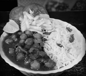 Mix Chole Chawal