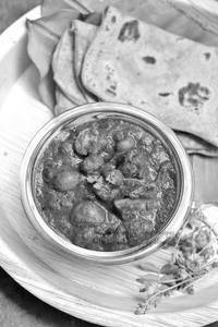 Mushroom Masala Parota 3pic