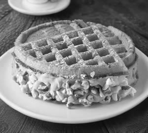 Butterscotch Crunchy Waffle