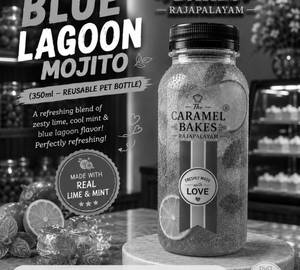 Blue Lagoon Mojito (350Ml – Reusable Pet Bottle)