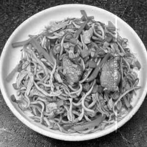 Chicken Ginger Fried Noodles