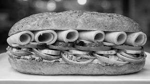 Chicken Salami Baguette