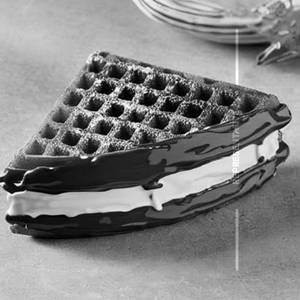 Dark milk waffle