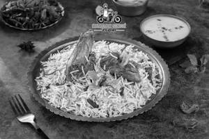 Mutton Biryani With Raita