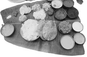 Temple Meals(baale Yele Oota)