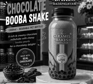 Chocolate Booba Shake (350Ml – Reusable Pet Bottle)