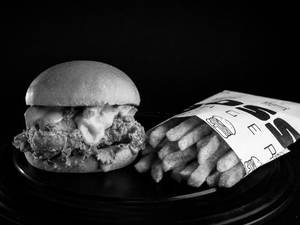 Ultimate Fried Chicken Burger Combo