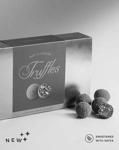 Nut & Cocoa Truffles | Date Sweetened