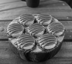 Nutella mini pancakes