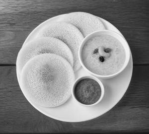 Chakel / Chakuli [4 Pieces] + Tomato Chutney + Simei Khiri