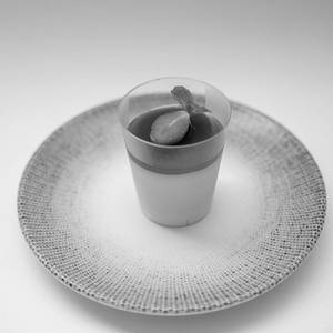 Coconut Panna Cotta With Pink Jelly