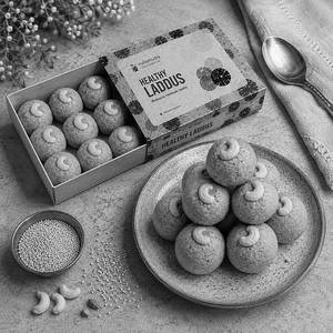 Bellam Jowar Millet Laddu