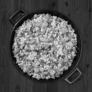 Egg chicken schezwan fried rice