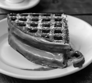 Chocolate Waffle Milk