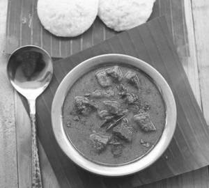Idli With Mutton Curry