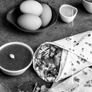 Mexican Boiled Egg Wrap