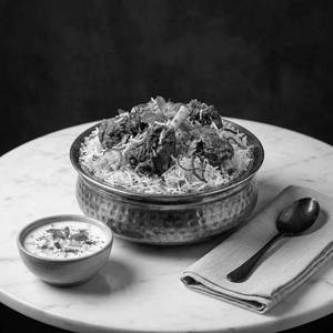 Mutton Dum Biryani - Half