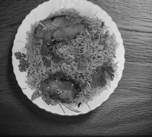 Fish Dum Biryani With Raita