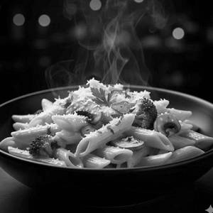 Penne White Souce